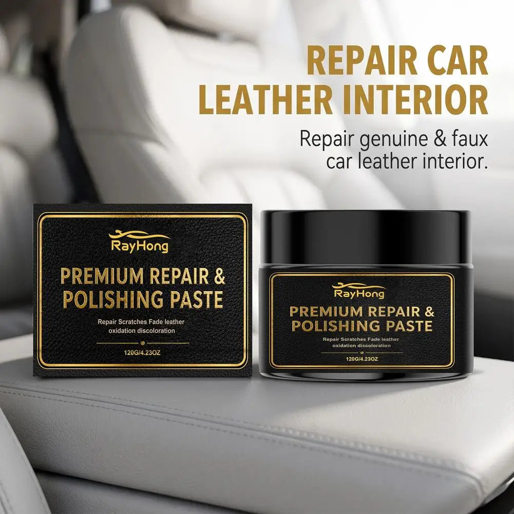 Leather & Plastic Repair Cream – Scratch & Scuff Polishing Paste Leather Repair Cream SPOT