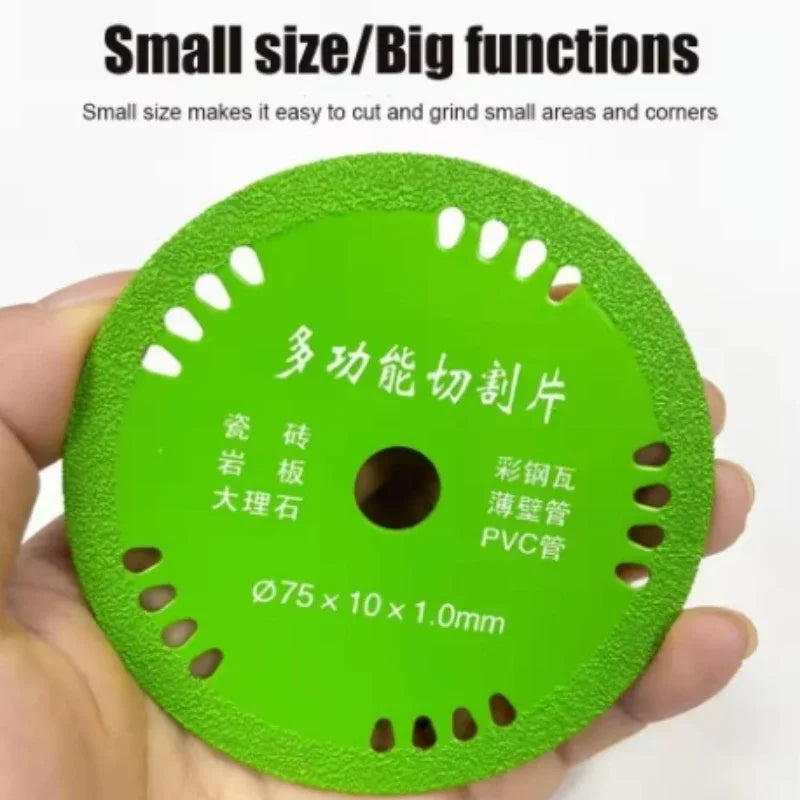 Diamond Glass & Ceramic Cutting Disc for Angle Grinder Wet/Dry Diamond Cutting Disc SPOT
