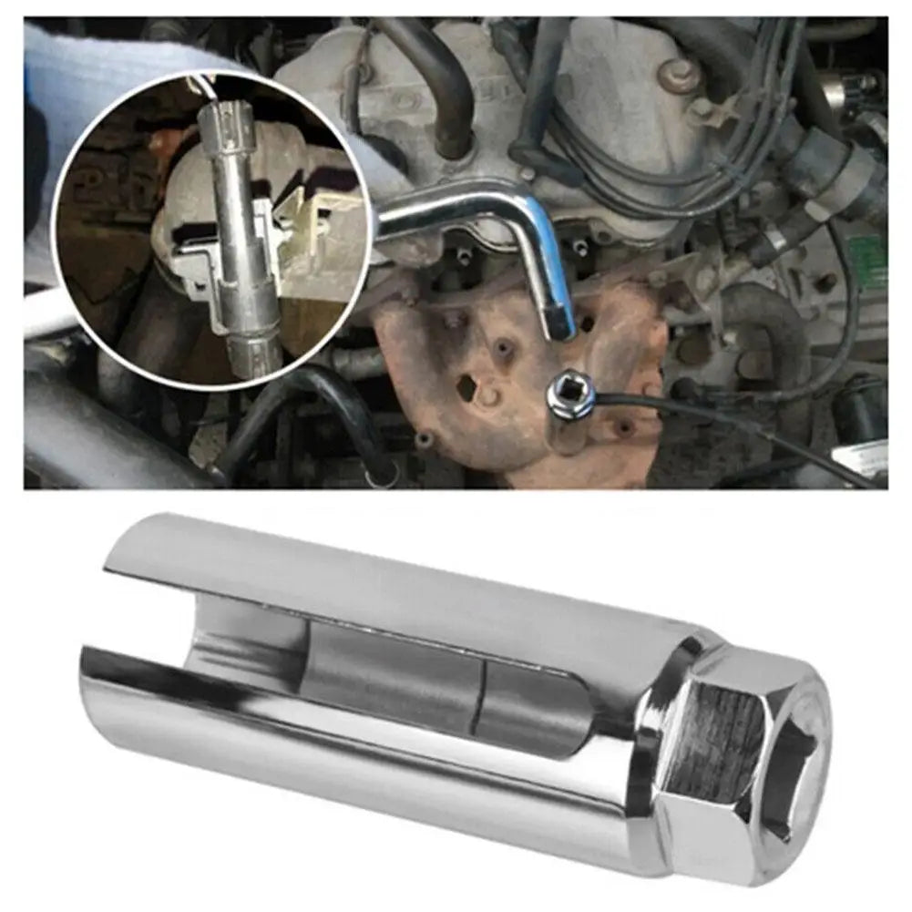 22mm Oxygen Sensor Socket Tool – 1/2" Chrome Vanadium Wrench Sensor Socket Tool SPOT