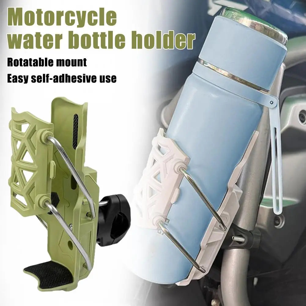 360° Adjustable Motorcycle Handlebar Water Bottle Cage Handlebar Bottle Cage SPOT