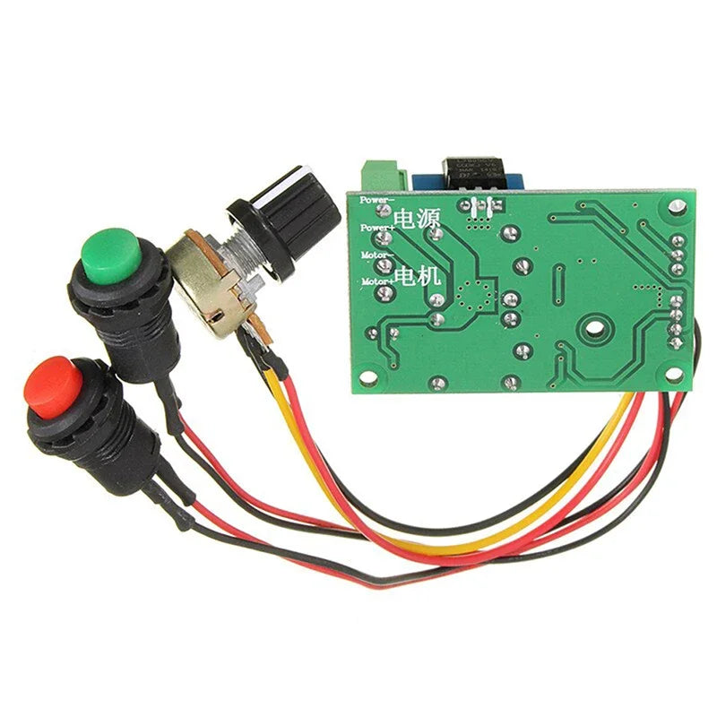 PWM DC Motor Speed Controller 6V–24V Forward Reverse Switch Motor Speed Controller SPOT