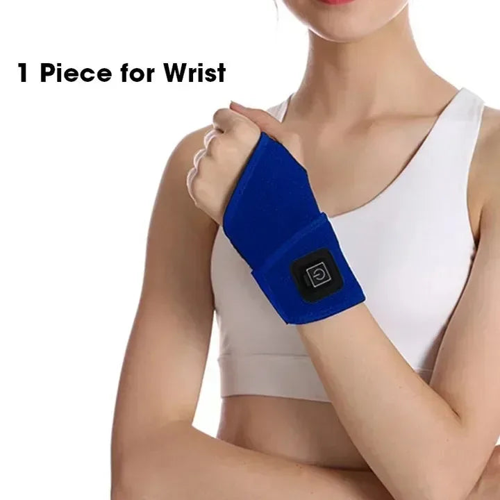 Electric Heated Compression Brace – Knee, Wrist, Ankle & Neck Heated Compression Brace SPOT 1 Blue-Hand USB Type-C