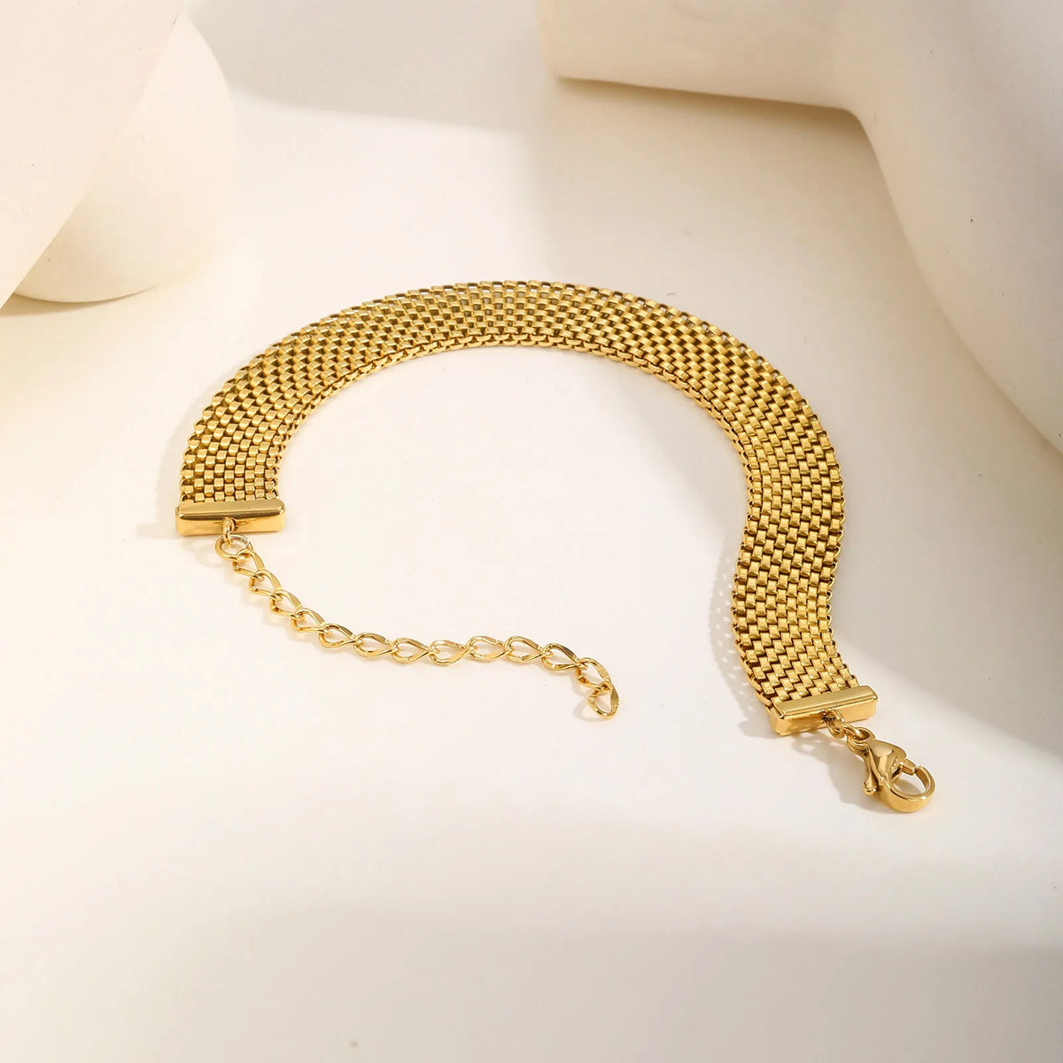 Women's Gold Chunky Link Chain Bracelet – Stainless Steel Chain Link Bracelet SPOT
