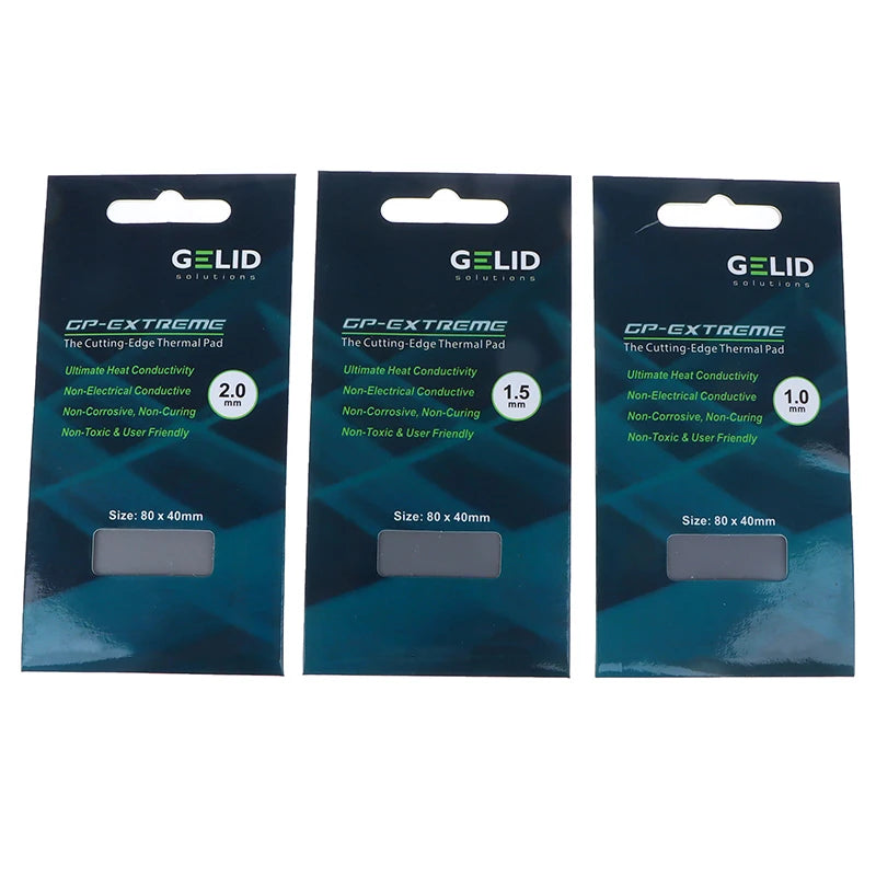 GELID GP-Ultimate 15W/mK Thermal Pad – CPU GPU Motherboard Thermal Interface Pad SPOT