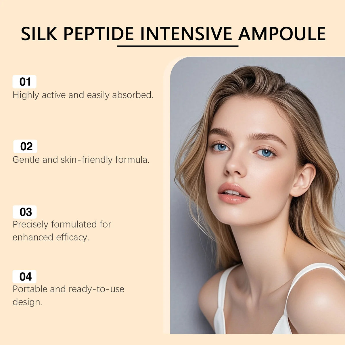 Eelhoe Collagen Silk Peptide Ampoule Serum – Firm & Hydrate Face Serum SPOT