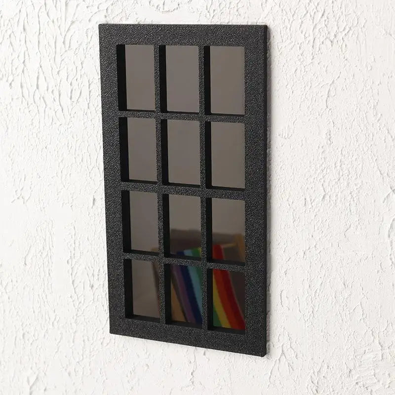 1:12 Scale Dollhouse Wood Window Frame – Miniature Decor Dollhouse Accessory SPOT