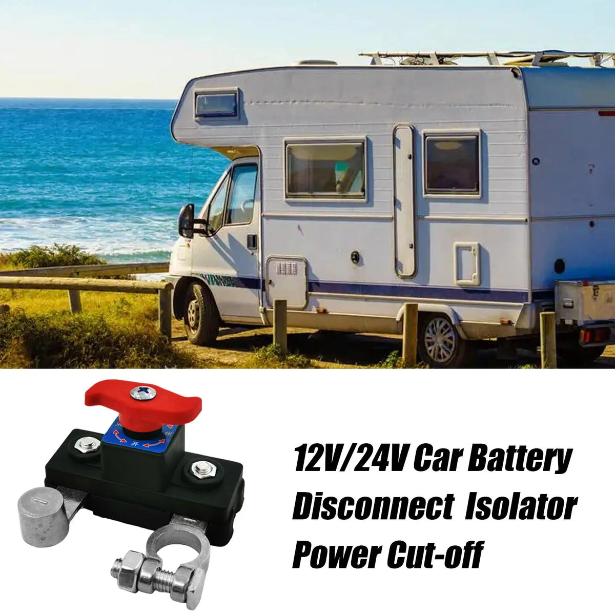 12V/24V Car Battery Disconnect Switch & Circuit Breaker Battery Disconnect Switch SPOT