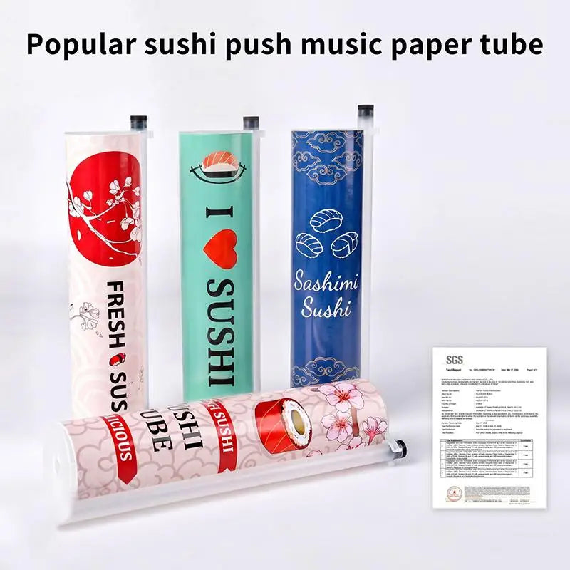 Food Grade Sushi Push Tube – Non-Stick DIY Sushi Roller Sushi Making Tool SPOT