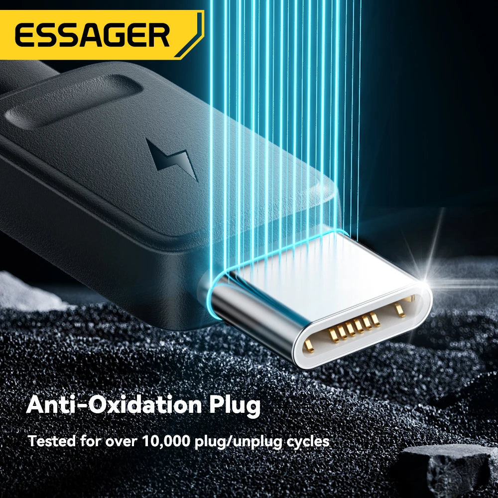 Essager 4-in-1 Fast Charging Cable – USB-C, Micro & Lightning Multi USB Charging Cable SPOT