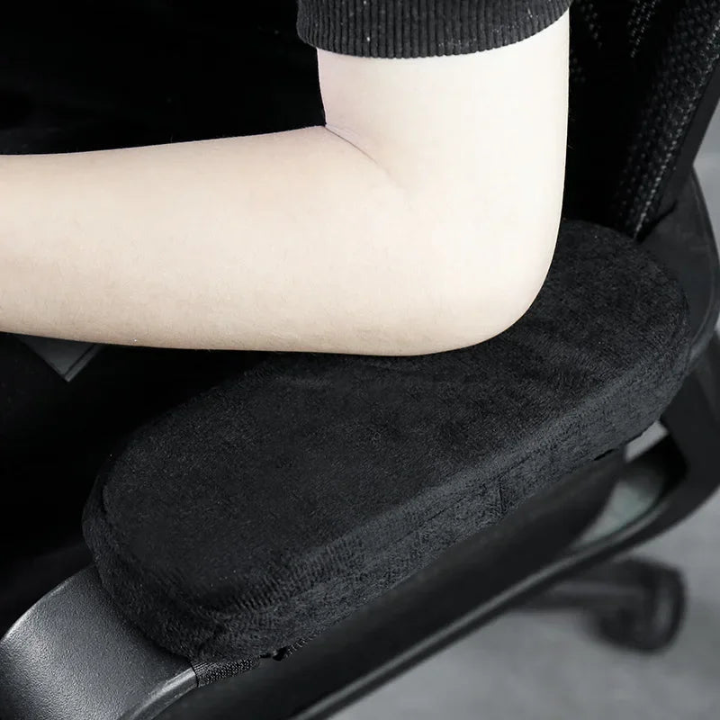 Memory Foam Armrest Pads – Office Chair & Car (1–2 Pack) Armrest Cushion Pad SPOT