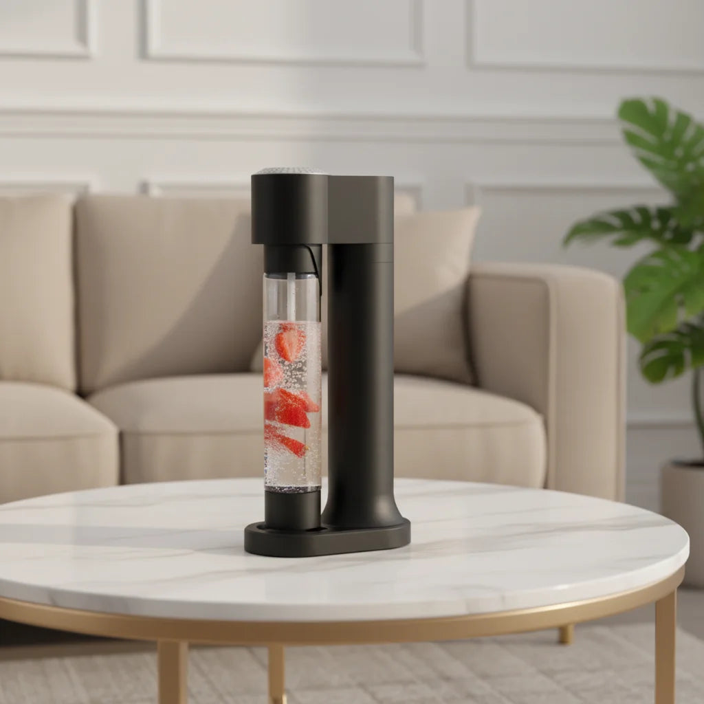 Stainless Steel Electric Sparkling Water Maker – 1L Soda Machine Sparkling Water Maker SPOT