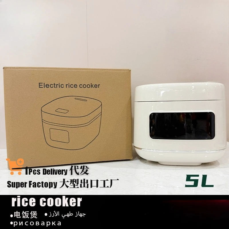 DUTRIEUX 5L Digital Rice Cooker & Multicooker – Smart Timer Electric Multicooker SPOT