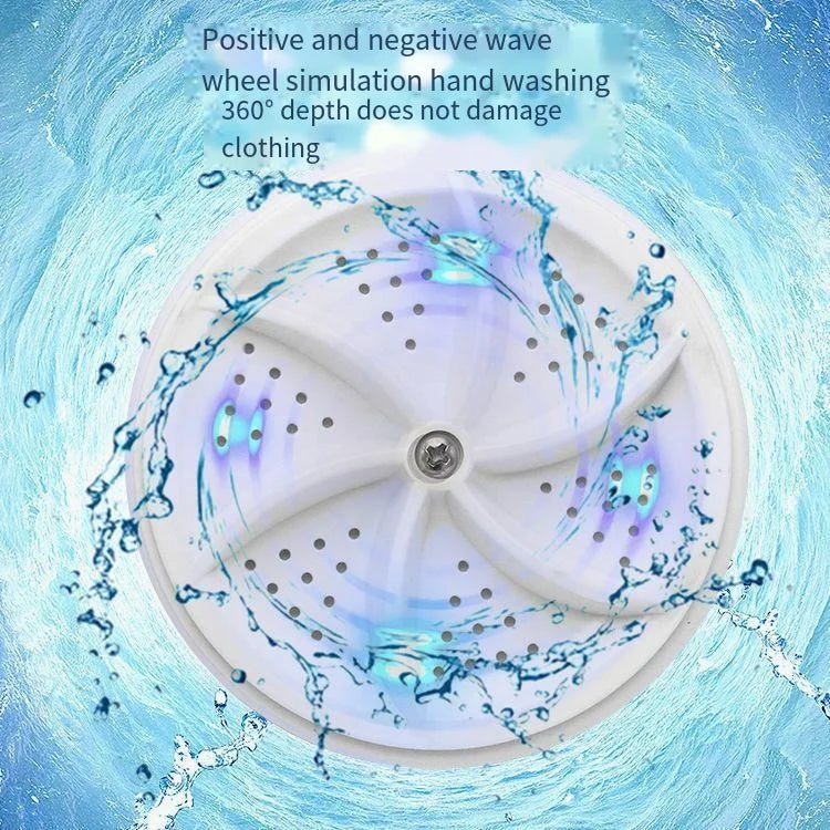 Portable USB Mini Washing Machine – Ultrasonic Shoe & Clothes Washer Mini Washing Machine SPOT