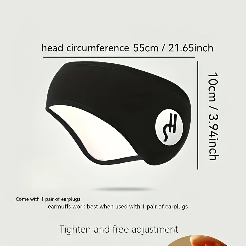 Sleep Mask with Ear Covers – Soft Adjustable Eye Mask Sleep Eye Mask SPOT