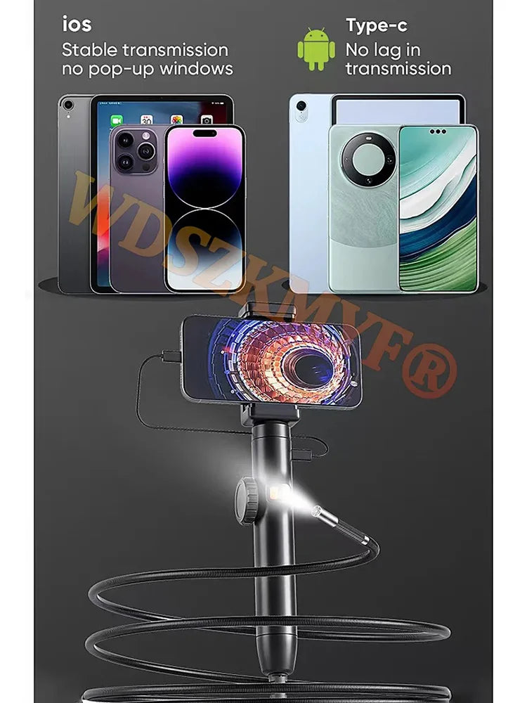 Two-Way Articulating Borescope – 6mm 1080P Inspection Camera Inspection Camera SPOT