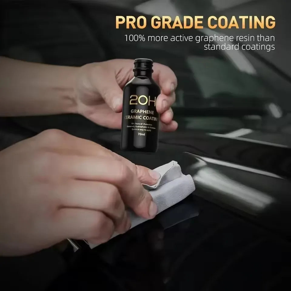 Graphene Ceramic Coating 20H – Self-Healing & UV Track Technology Ceramic Car Coating SPOT