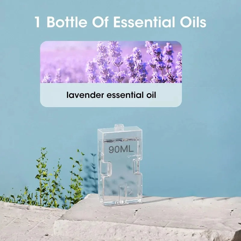 Wireless Hanging Essential Oil Diffuser with Night Light Aromatherapy Diffuser SPOT 90ml Lavender Oil