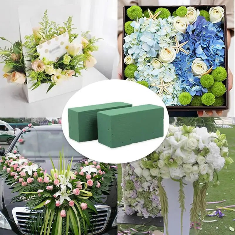 Wet Floral Foam Brick – Absorbent Cuttable Green Sponge for DIY Floral Foam Brick SPOT