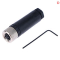 M8 Waterproof Sensor Connector Set – 3/4 Pin Male & Female Plugs Sensor Connector SPOT 4Pin Female