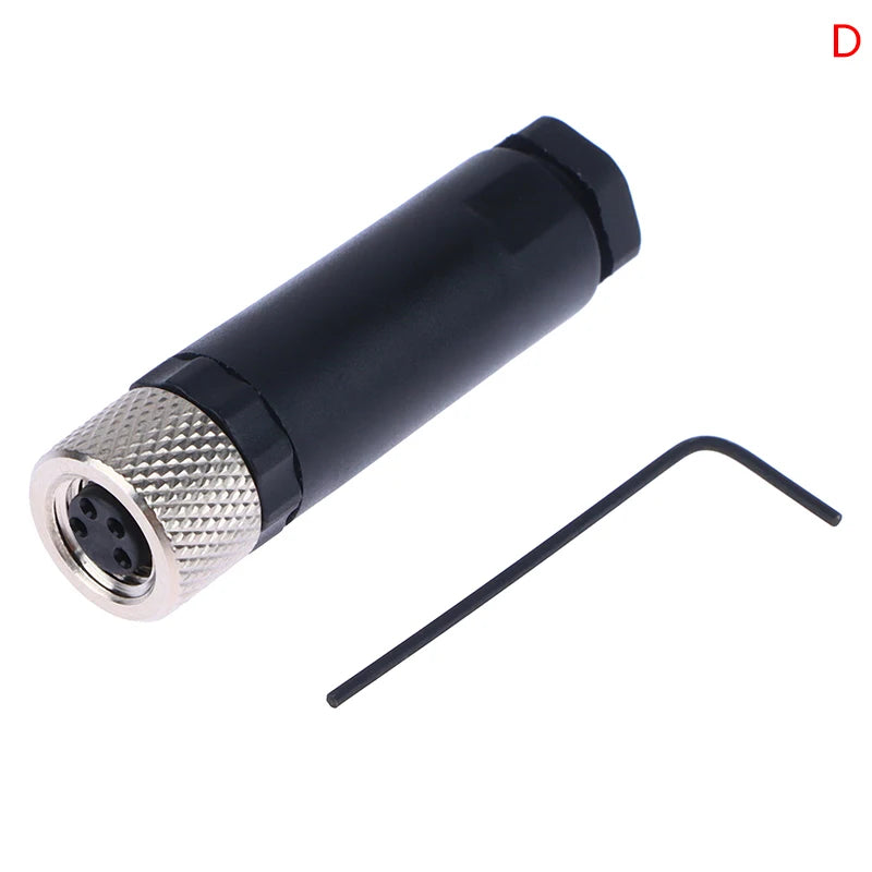 M8 Waterproof Sensor Connector Set – 3/4 Pin Male & Female Plugs Sensor Connector SPOT 4Pin Female