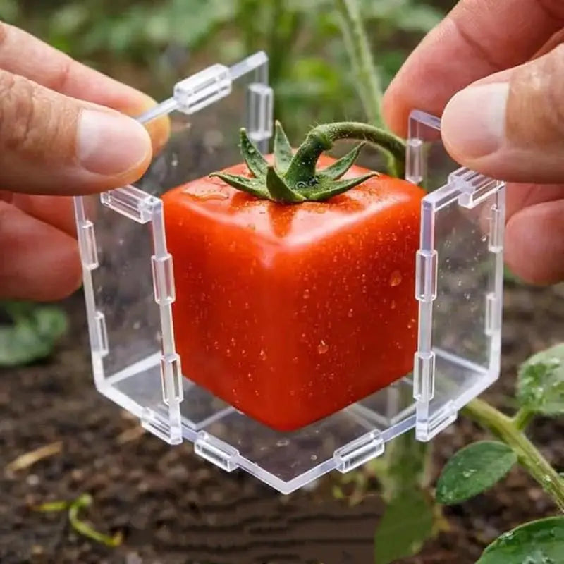 Fruit Shaping Mold – BPA-Free Cube & Triangle Garden Tool Fruit Shaping Mold SPOT