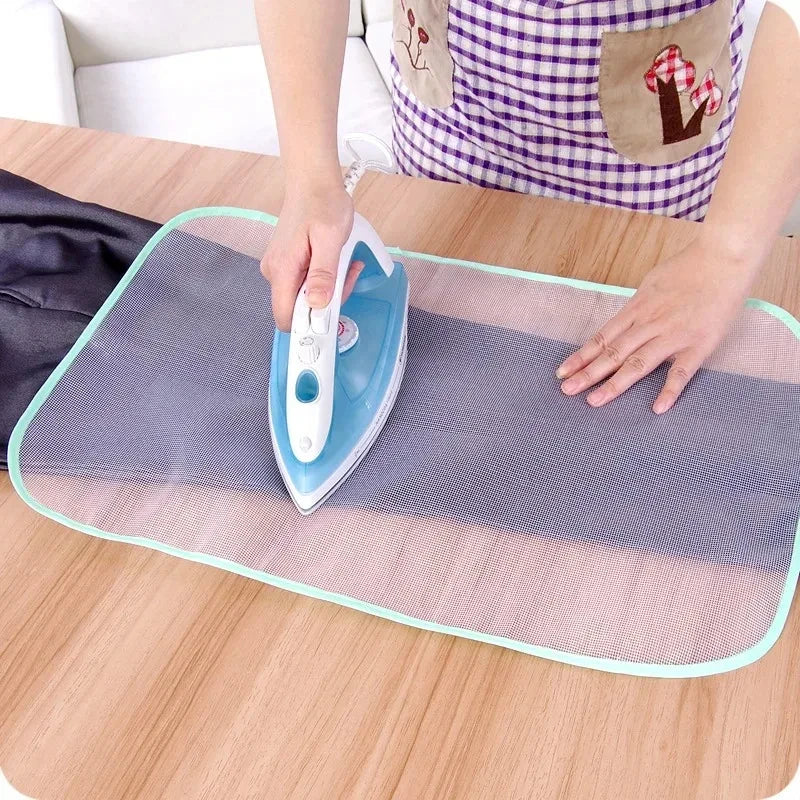 Mesh Ironing Pressing Cloth – Heat Protection Mat | 3 Sizes Ironing Pressing Cloth SPOT