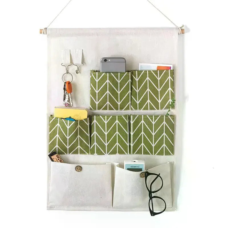 Fabric Over-Door Pocket Organizer – Multi-Pocket Hanging Storage Hanging Pocket Organizer SPOT