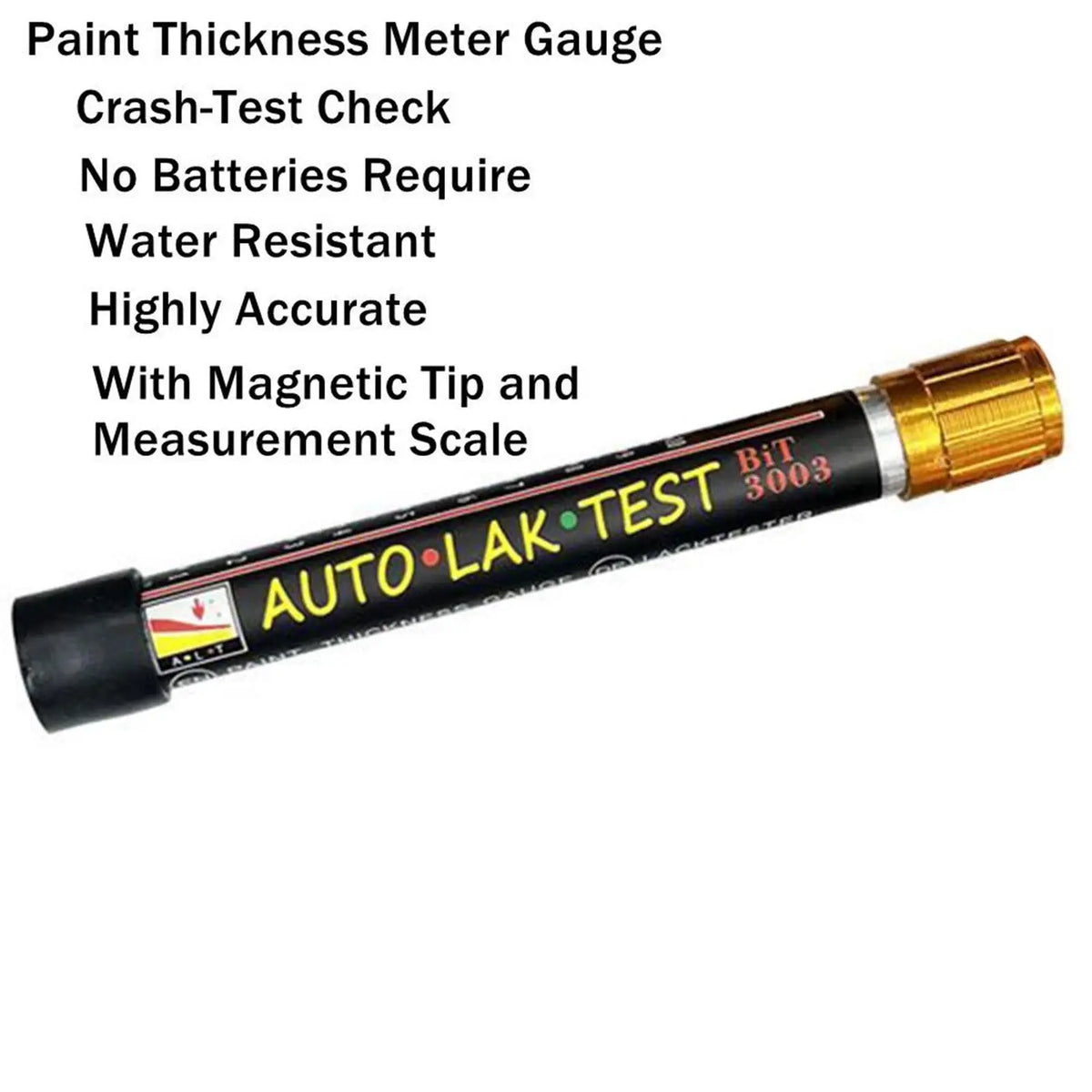 Car Paint Thickness Gauge – Magnetic Tip, No Battery Needed Paint Thickness Gauge SPOT