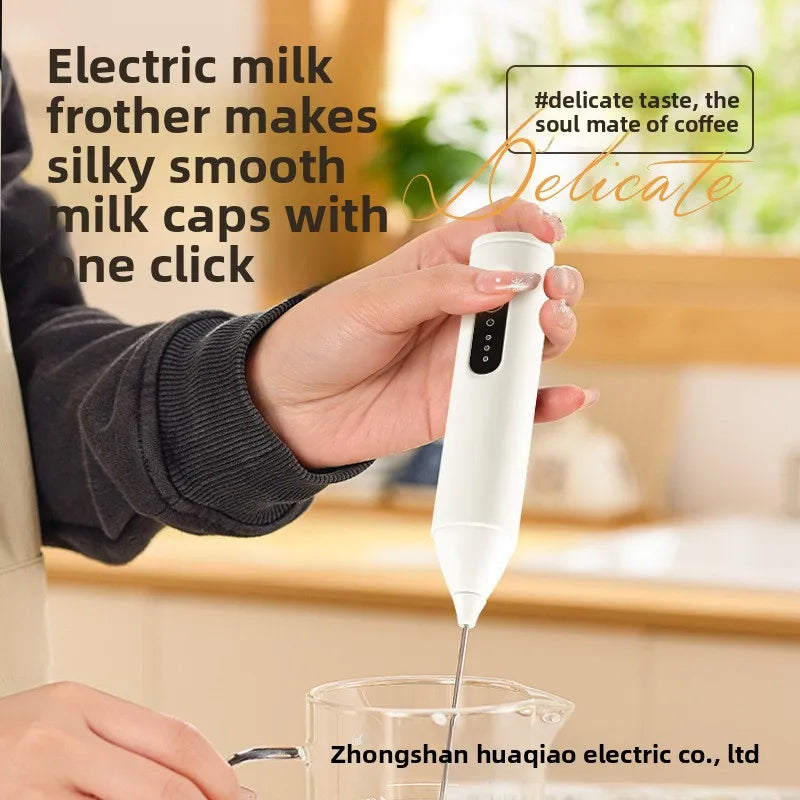 Electric Cordless Milk Frother – 3-Speed Handheld Egg Beater Milk Frother SPOT
