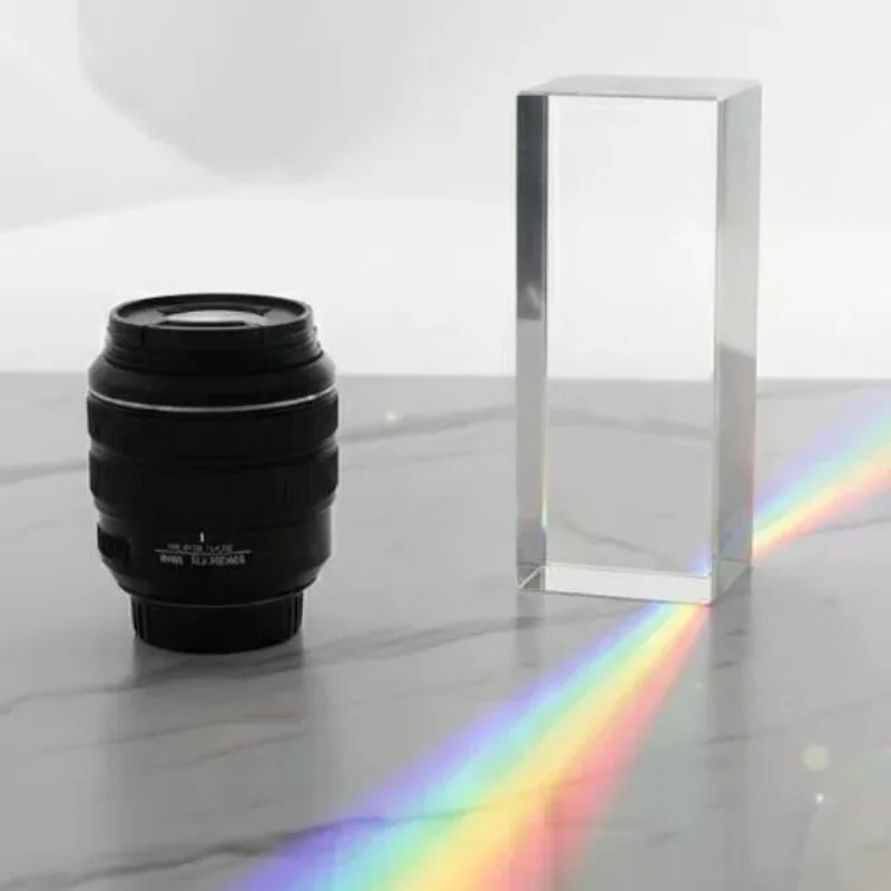 Glass Prism – Light Dispersion & Spectrum Tool for Physics Optical Glass Prism SPOT
