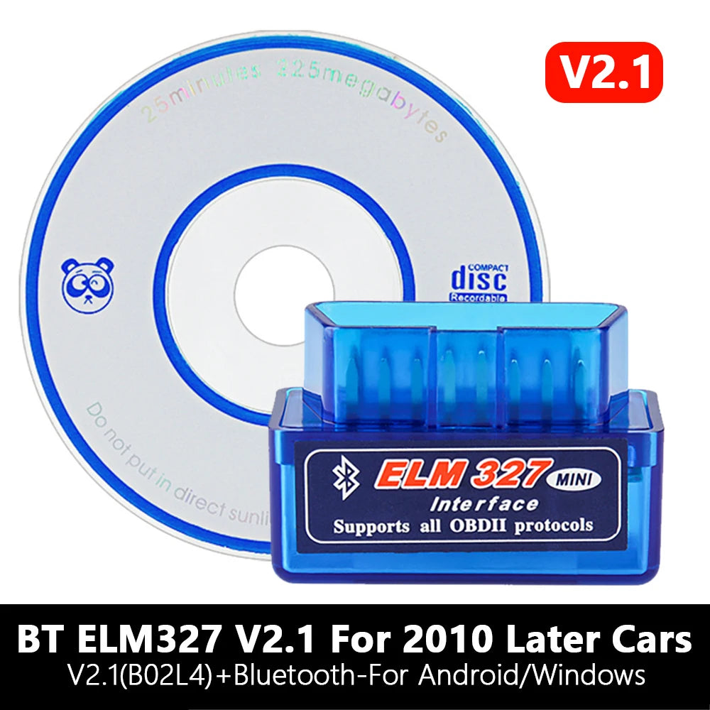 Bluetooth 5.1 OBD2 Scanner – Mini ELM327 Car Diagnostic Tool OBD2 Diagnostic Scanner SPOT ELM327 V2.1