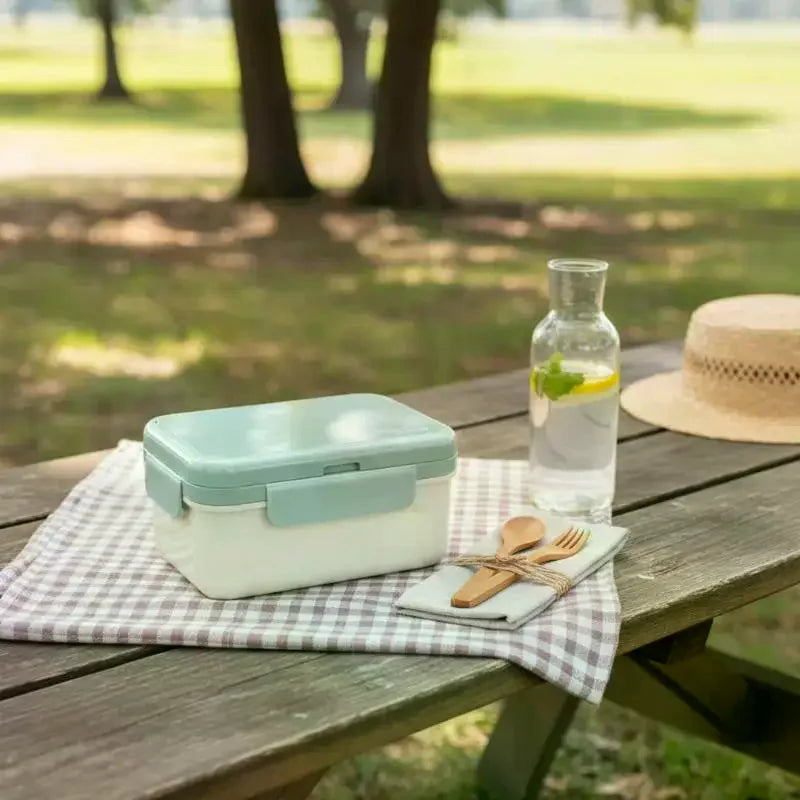 3-Compartment Bento Lunch Box – Microwave Safe, Leak-Proof Bento Lunch Box SPOT