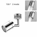 720° Rotating Faucet Extender – Anti-Splash Water Saving Adapter Faucet Aerator Adapter SPOT Silver