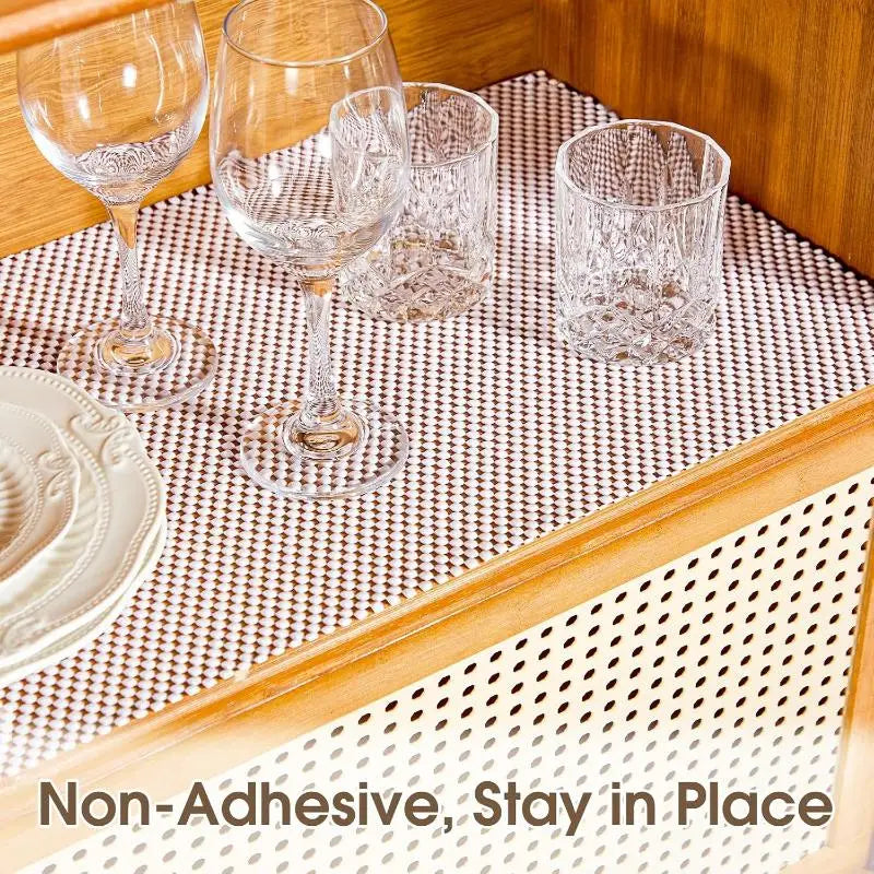 PVC Non-Slip Mesh Mat – Cuttable Drawer & Shelf Liner Non-Slip Shelf Liner SPOT