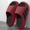 EVA Non-Slip Indoor Slippers – Unisex Home Sandals Indoor Slippers SPOT 42-43 Red