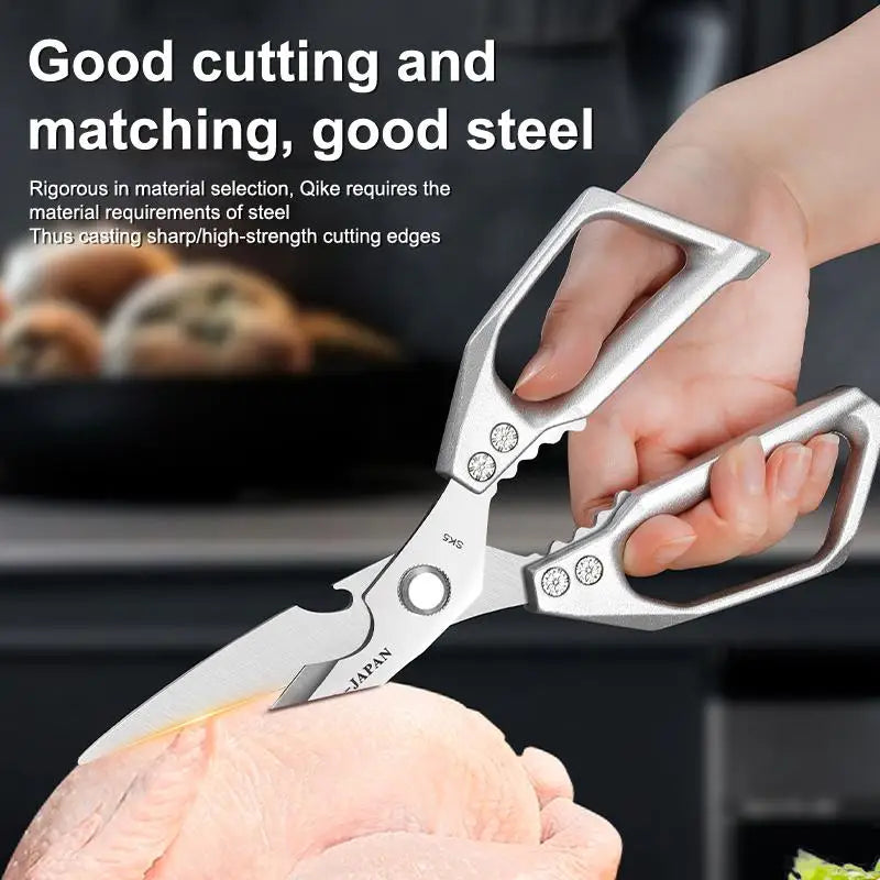 Stainless Steel Scissors – Sharp 2cr13 Blade & ABS Handle Kitchen Scissors SPOT