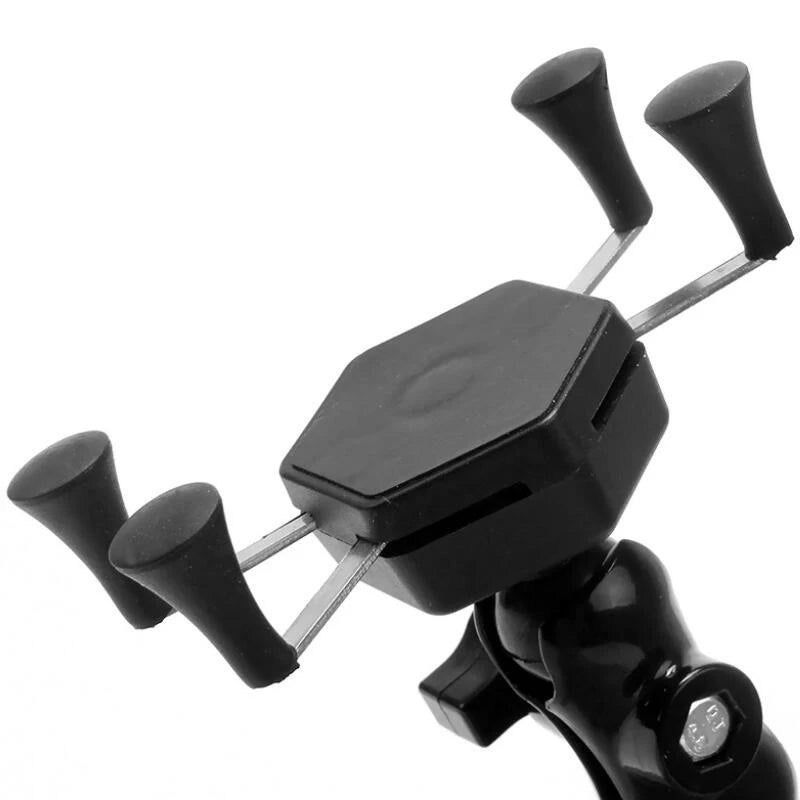 360° Motorcycle Phone Mount – Rearview Mirror Holder Motorcycle Phone Mount SPOT