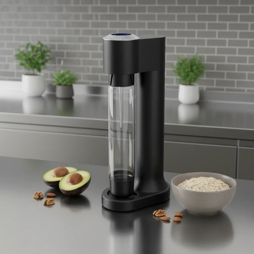 Stainless Steel Electric Sparkling Water Maker – 1L Soda Machine Sparkling Water Maker SPOT