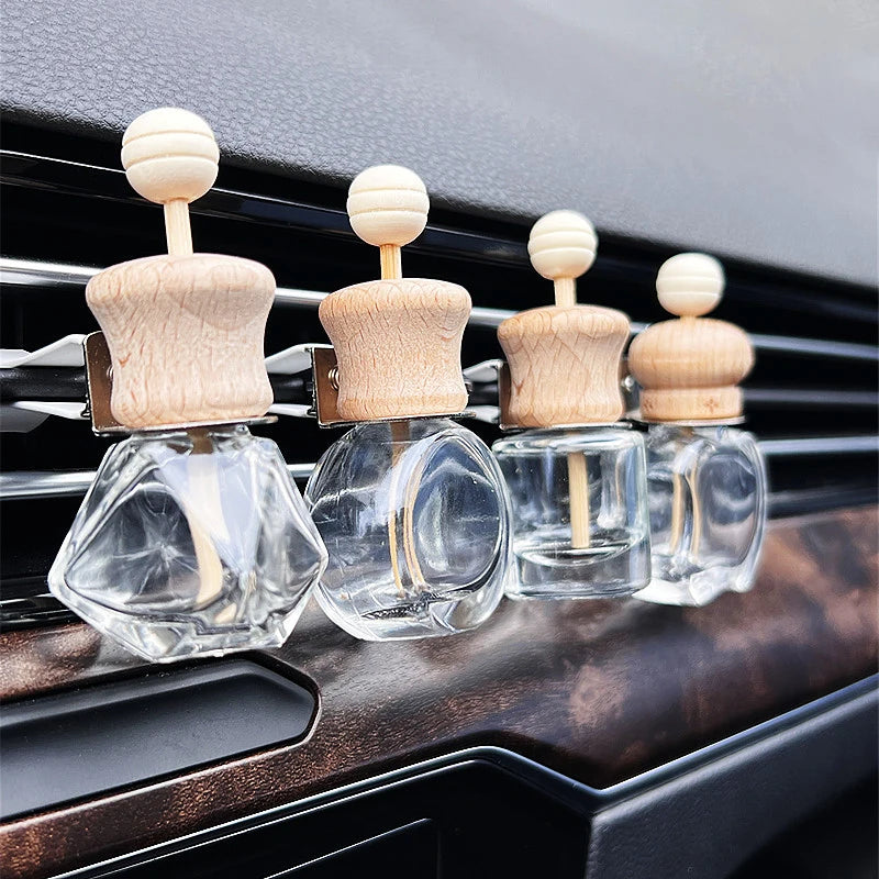 Car Vent Clip Essential Oil Diffuser – Glass Aromatherapy Bottle Car Vent Diffuser SPOT