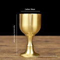 Brass Copper Wine Goblet – Mini Shot Glass & Decor Copper Wine Goblet SPOT L