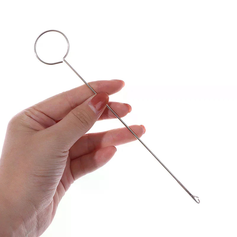Metal Sewing Loop Turner Hook – Fabric Tubes, Straps & DIY Sewing Tool SPOT