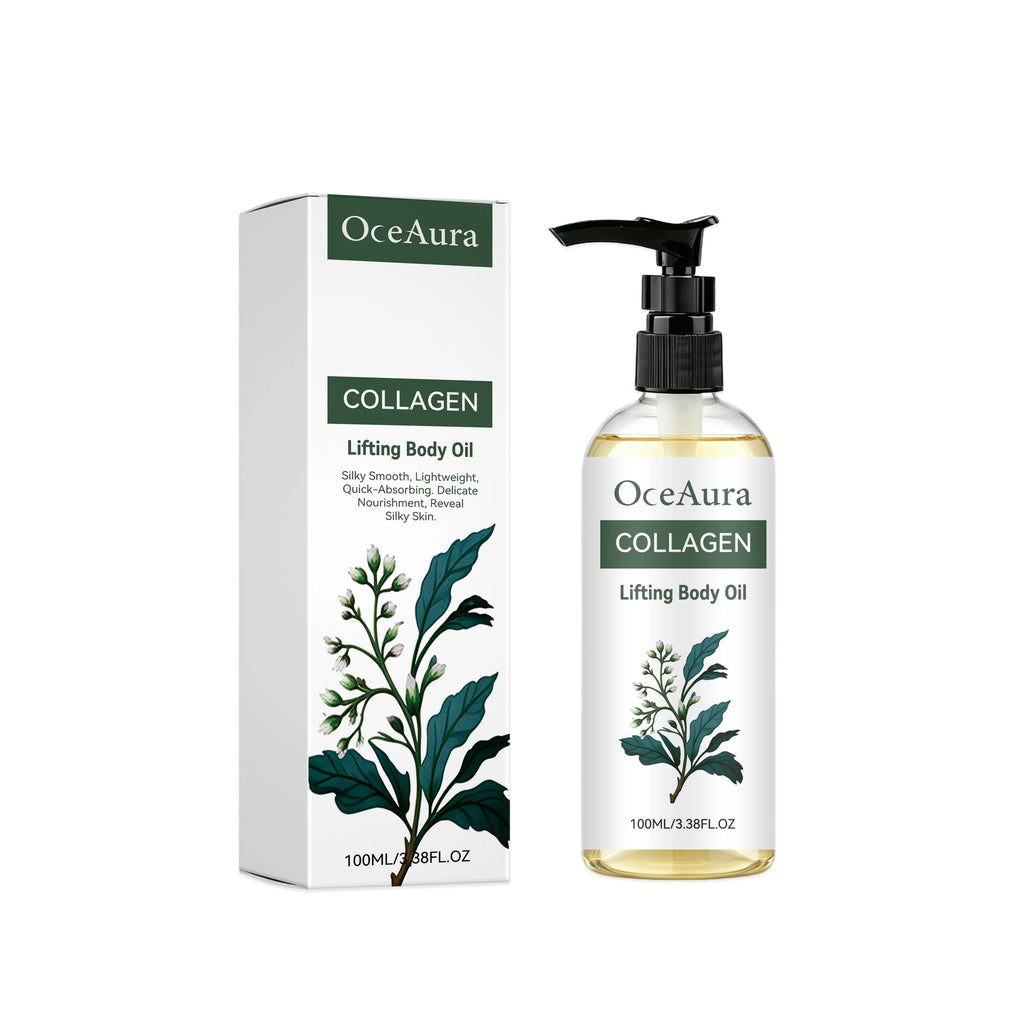 OceAura Collagen Firming Body Oil – Hydrating & Lifting Firming Body Oil SPOT 100ml Boxed