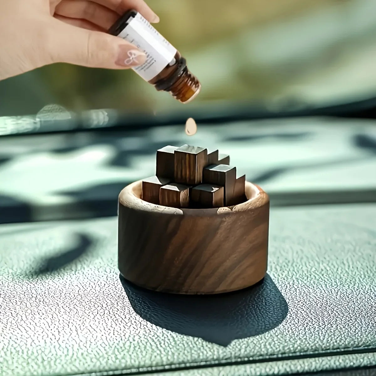 Fireplace Shape Wooden Scent Diffuser – Home & Car Décor Scent Diffuser SPOT