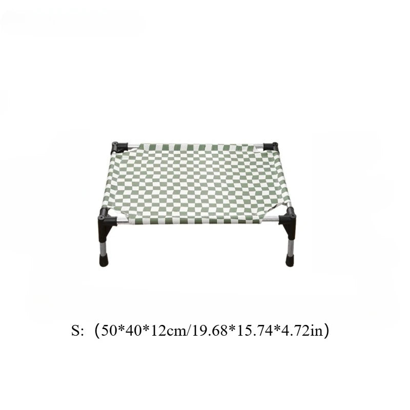 KEMORELA Cool Elevated Pet Bed – Breathable & Washable Elevated Pet Bed SPOT 50x40x12cm