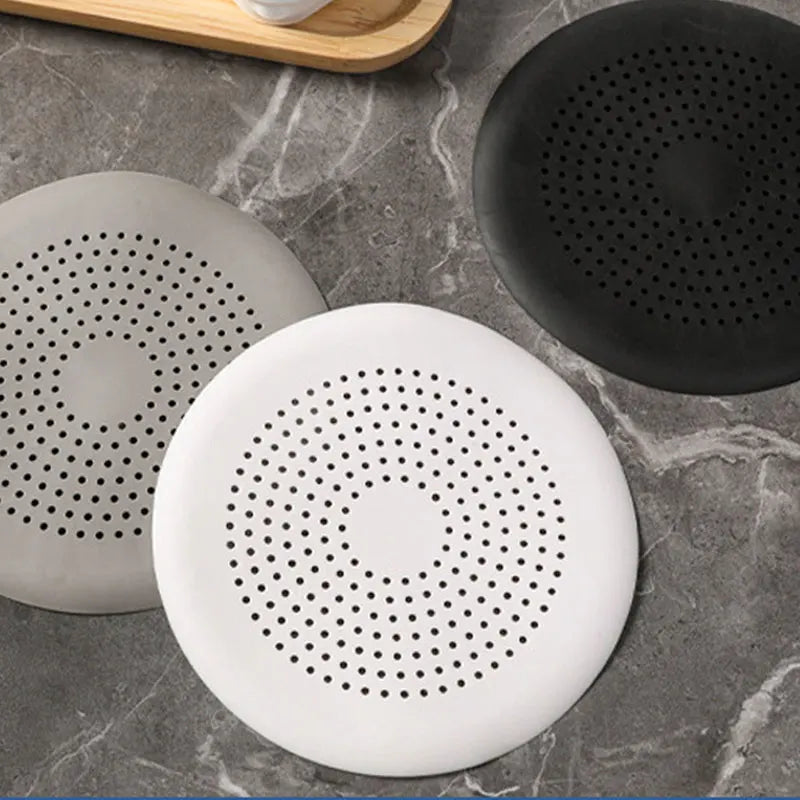 Silicone Shower & Sink Hair Catcher Drain Strainer Filter Drain Hair Strainer SPOT