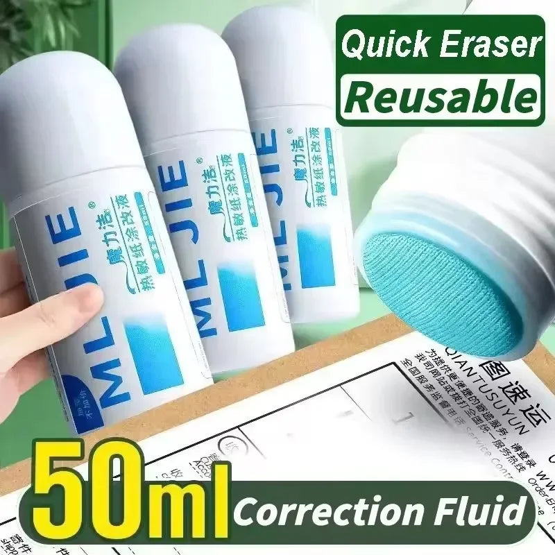 Thermal Paper Privacy Fluid – Label Text Concealer 50ml Privacy Label Fluid SPOT