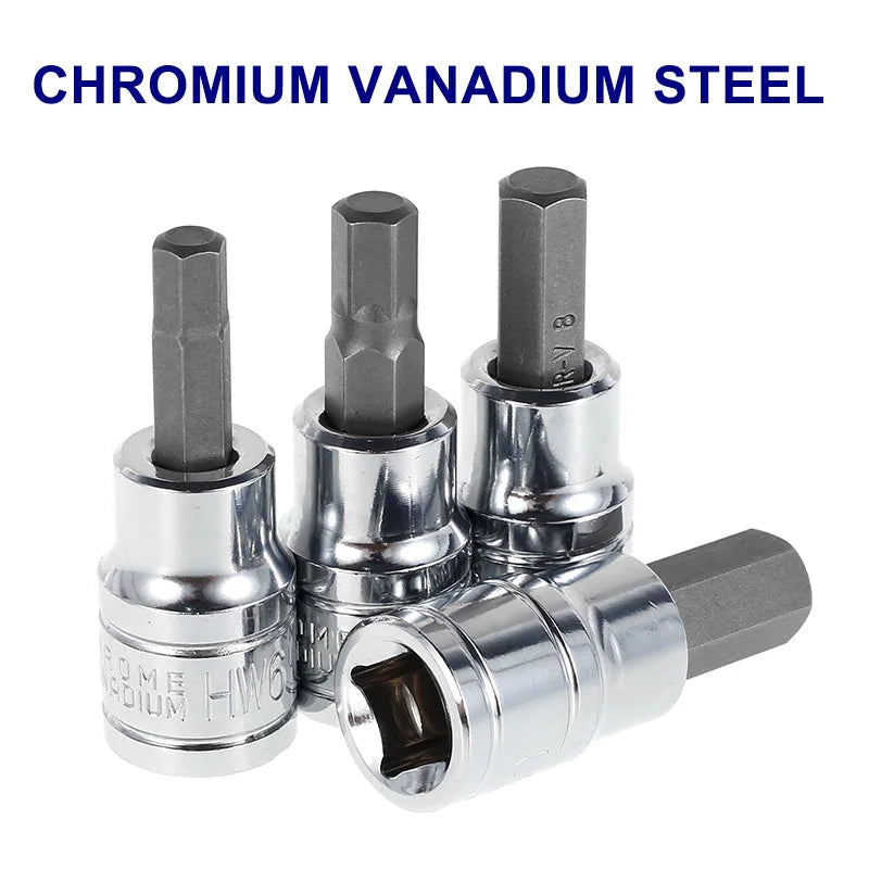 3/8" Drive Hex & Star Socket Set – Chrome Vanadium Steel Socket Set SPOT