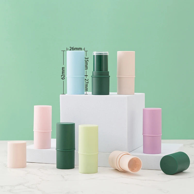 Empty Refillable Lipstick & Lip Balm Tube – Candy Color DIY Refillable Lip Tube SPOT
