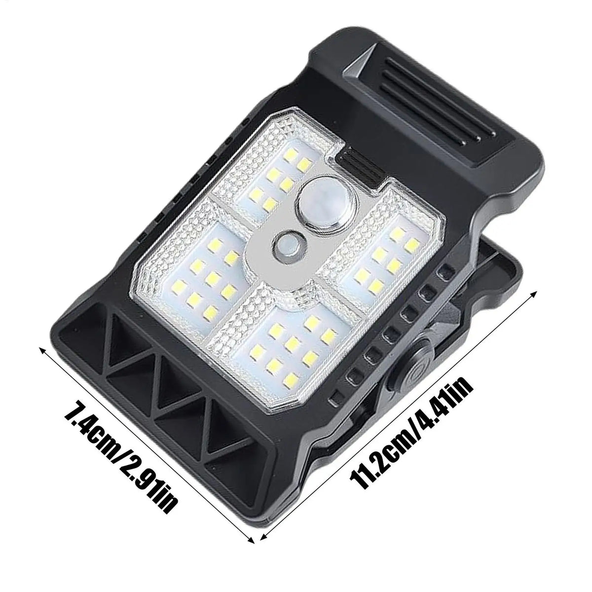 Clip-On Solar Motion Sensor Light – Waterproof LED/COB, 3 Modes Solar Motion Light SPOT