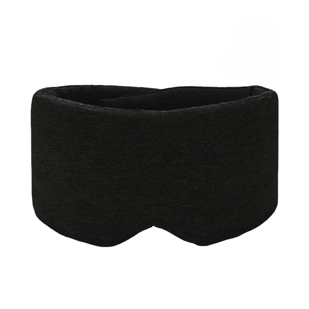 Handmade Cotton Blackout Sleep Mask – Travel Eye Cover Sleep Eye Mask SPOT black